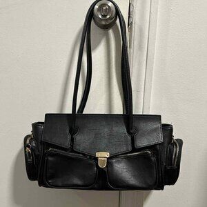 Biker style handbag